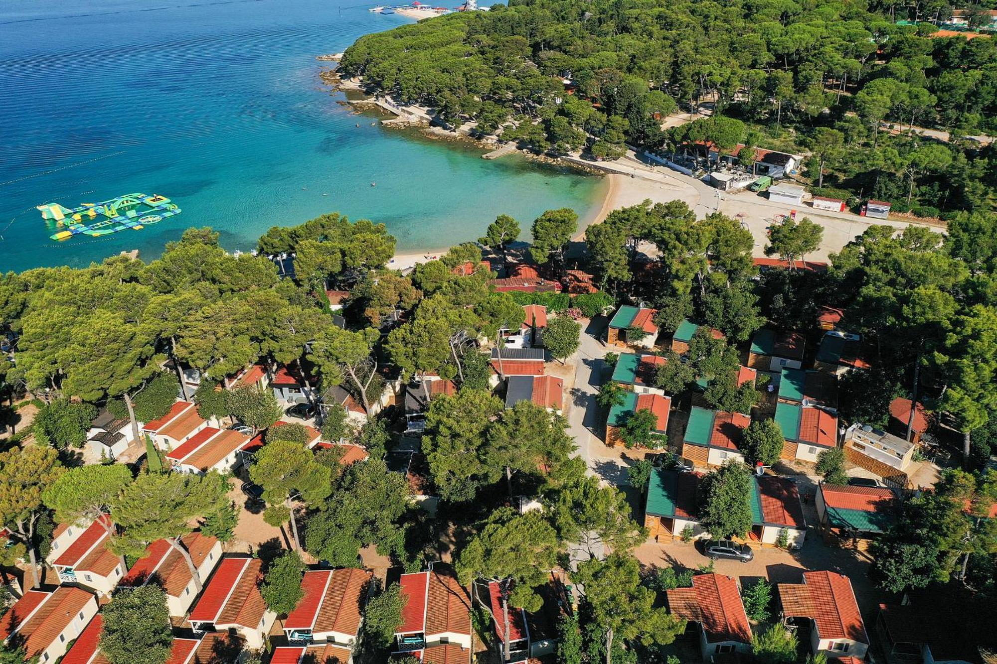 Camping Park Soline Mobile Homes ビオグラード・ナ・モル エクステリア 写真