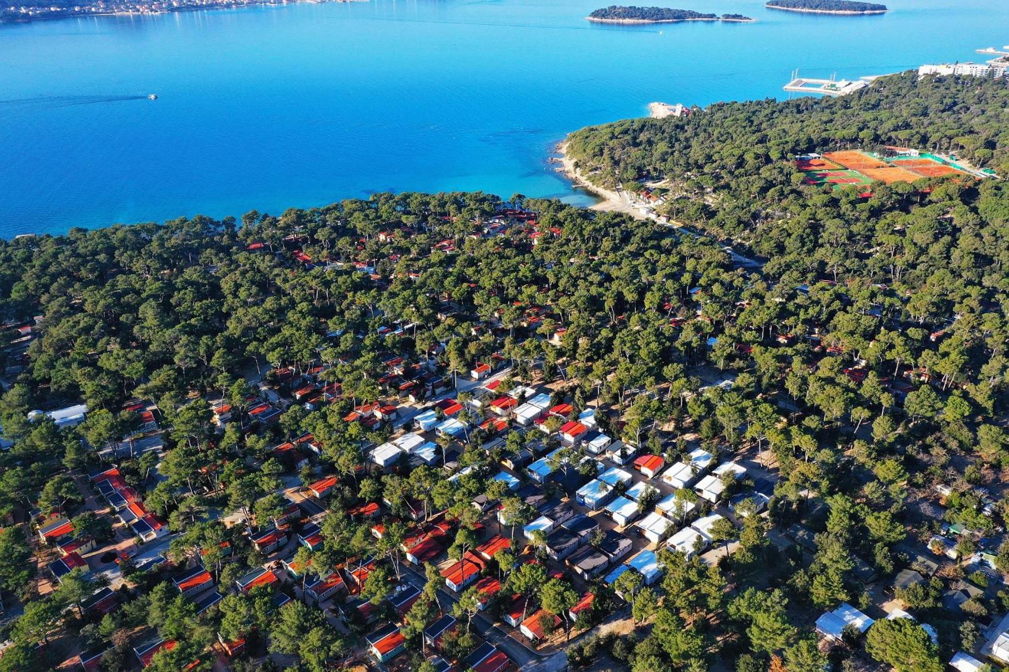 Camping Park Soline Mobile Homes ビオグラード・ナ・モル エクステリア 写真