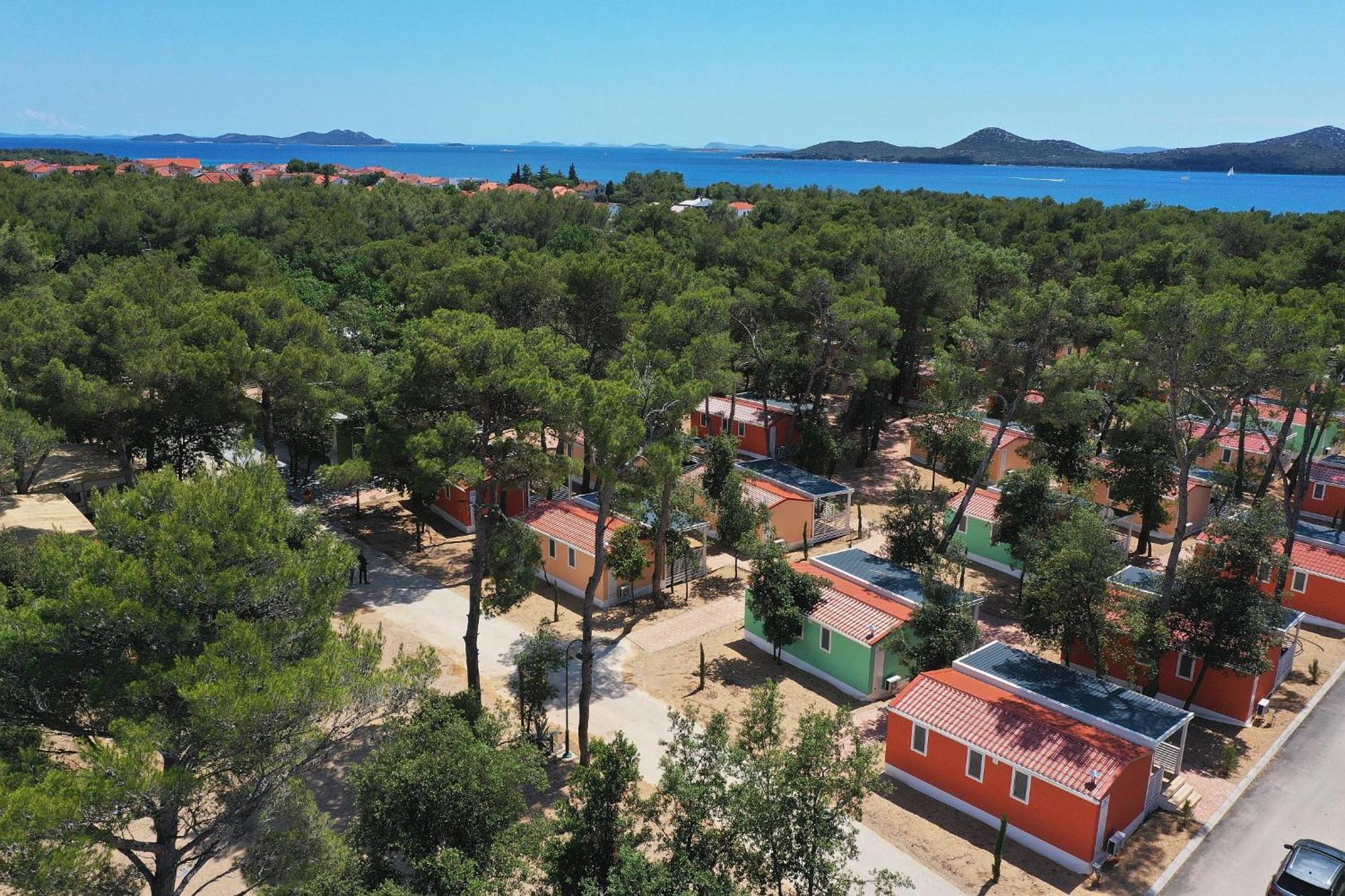 Camping Park Soline Mobile Homes ビオグラード・ナ・モル エクステリア 写真